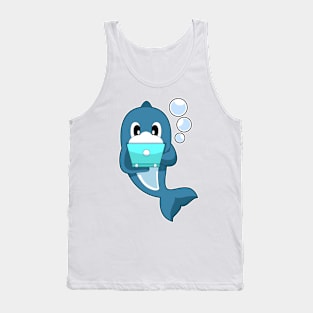 Dolphin Laptop Tank Top